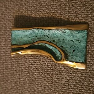 Pendant by RAL handmade Hammered Brass